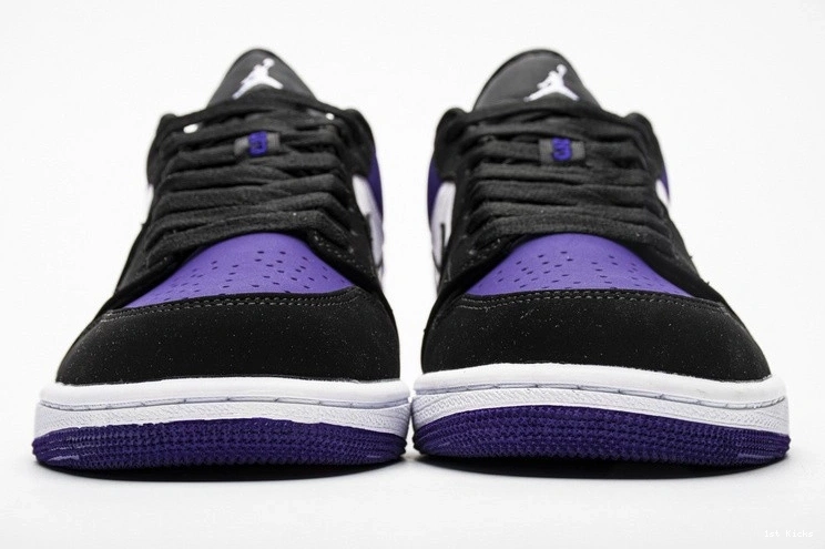 Low Jordan  1 553558-125 Purple  Court 1130